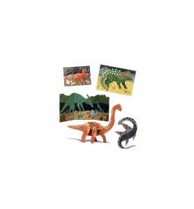 Dino Box coffret 6 activités créatives - Djeco DJ09331
