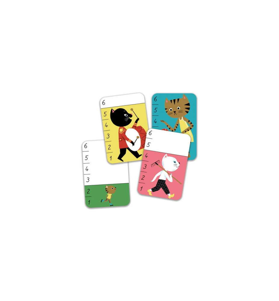 Jeu de bataille Batamiaou - Djeco DJ05139