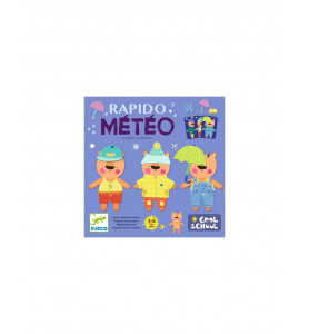 Jeu Rapido météo - Djeco DJ08527