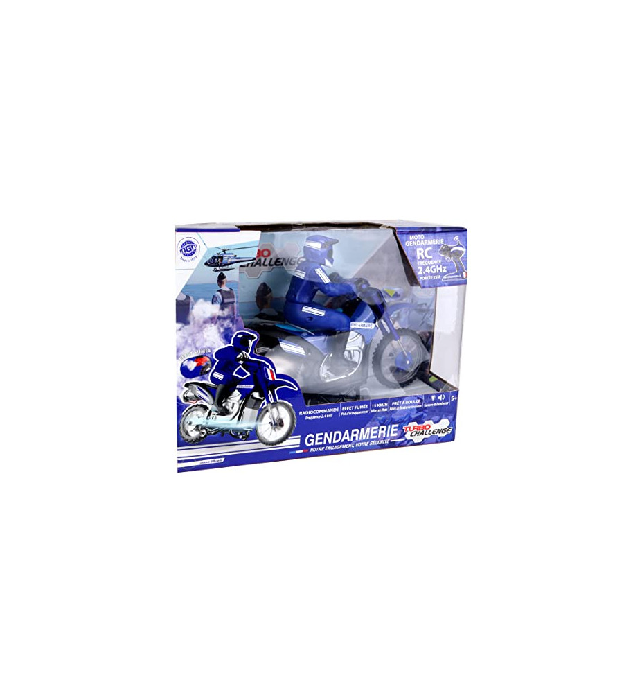 CA216 JOUET VINTAGE MONT BLANC MOTO DE POLICE GENDARMERIE