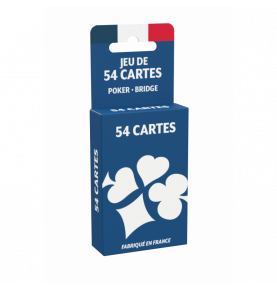 JEU DE 54C - POKER / BRIDGE BASIC ECOPACK