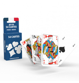 JEU DE 54C - POKER / BRIDGE BASIC ECOPACK