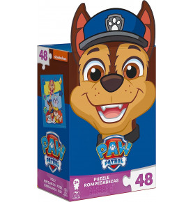 LA PAT PATROUILLE - Puzzle Boite Personnage 48 Pièces