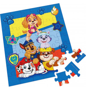 LA PAT PATROUILLE - Puzzle Boite Personnage 48 Pièces