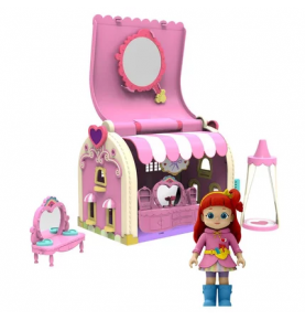 VANITY SALON DE BEAUTE ET FIGURINE RUBY 30 CM - RAINBOW RUBY SIL890560