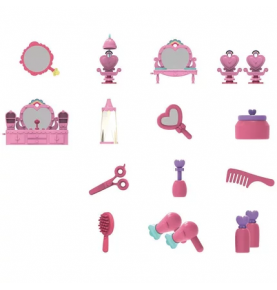 VANITY SALON DE BEAUTE ET FIGURINE RUBY 30 CM - RAINBOW RUBY SIL890560