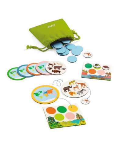 Jeu Animo Mondo - Djeco DJ08198