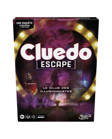 CLUEDO ESCAPE GAME - LE CLUB DES ILLUSIONNISTES