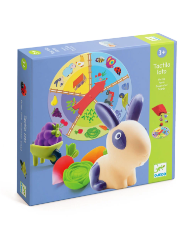 DJECO Tactilo Loto - la ferme