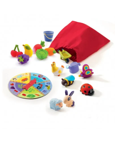 DJECO Tactilo Loto - la ferme