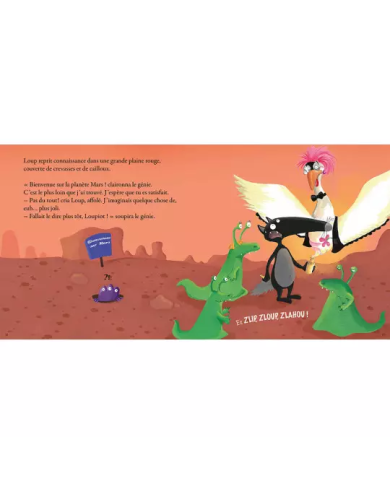 Le loup qui fêtait son anniversaire