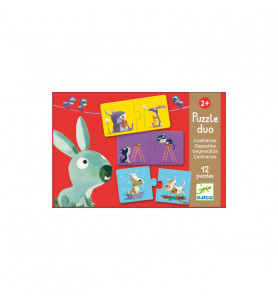 Puzzle duo contraires - Djeco  DJ08162